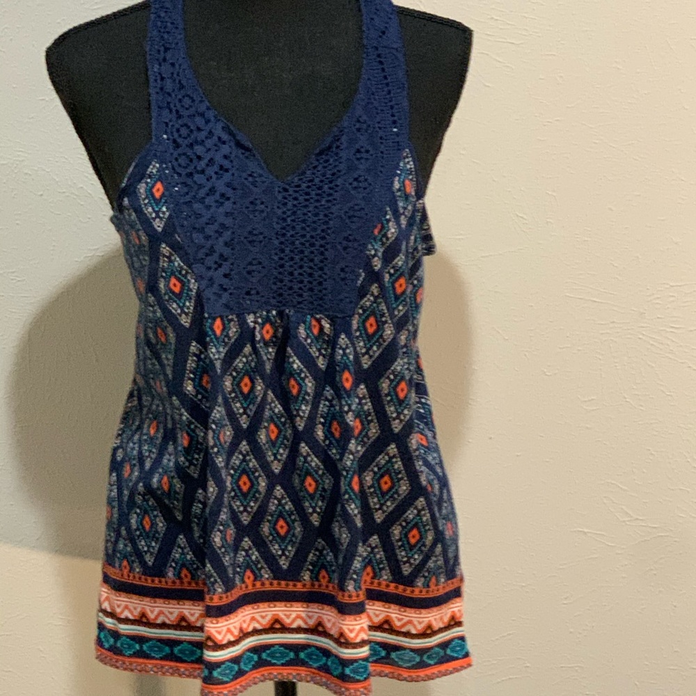 No Boundries strappy top Sz M (7-9)